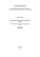Lingvistički atlas Istre i Kvarnera: Poljane /
Atlante linguistico Istro-quarnerino: Poljane