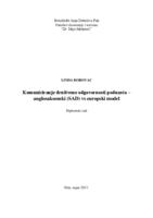 Komuniciranje društvene odgovornosti poduzeća - anglosaksonski (SAD) vs. europski model