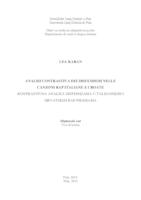 Kontrastivna analiza disfemizama u rap pjesmama na talijanskom i hrvatskom jeziku/ 
Analisi contrastiva dei disfemismi nelle canzoni rap italiane e croate