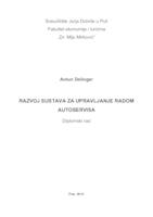 Razvoj sustava za upravljanje radom autoservisa