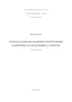 Utjecaj globalne zajednice certificiranih B korporacija na ekonomiju i društvo