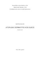 Atopijski dermatitis kod djece