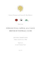 INTELLECTUAL CAPITAL AS A VALUE DRIVER OF FOOTBALL CLUBS