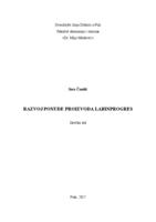 prikaz prve stranice dokumenta Razvoj ponude proizvoda Labinprogres