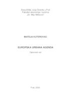 prikaz prve stranice dokumenta Europska urbana agenda