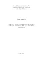 prikaz prve stranice dokumenta Rizici u međunarodnom turizmu