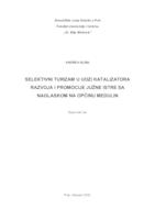 prikaz prve stranice dokumenta SELEKTIVNI TURIZAM U UOZI KATALIZATORA RAZVOJA I PROMOCIJE JUŽNE ISTRE SA NAGLASKOM NA OPĆINU MEDULIN