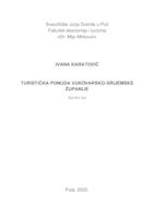 prikaz prve stranice dokumenta Turistička ponuda Vukovarsko-srijemske županije