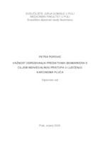 prikaz prve stranice dokumenta Važnost određivanja prediktivnih biomarkera s ciljem individualnog pristupa u liječenju karcinoma pluća