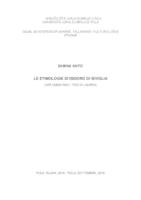 prikaz prve stranice dokumenta Etimologije Izidora Seviljskog / Le etimologie si Isidoro di Siviglia