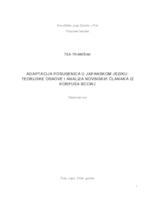 prikaz prve stranice dokumenta Adaptacija posuđenica u japanskom jeziku: teorijske osnove i analiza novinskih članaka iz korpusa BCCWJ